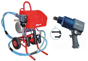 DP 247 AL + STANDAARD TROLLY + AIR TANK + OIL